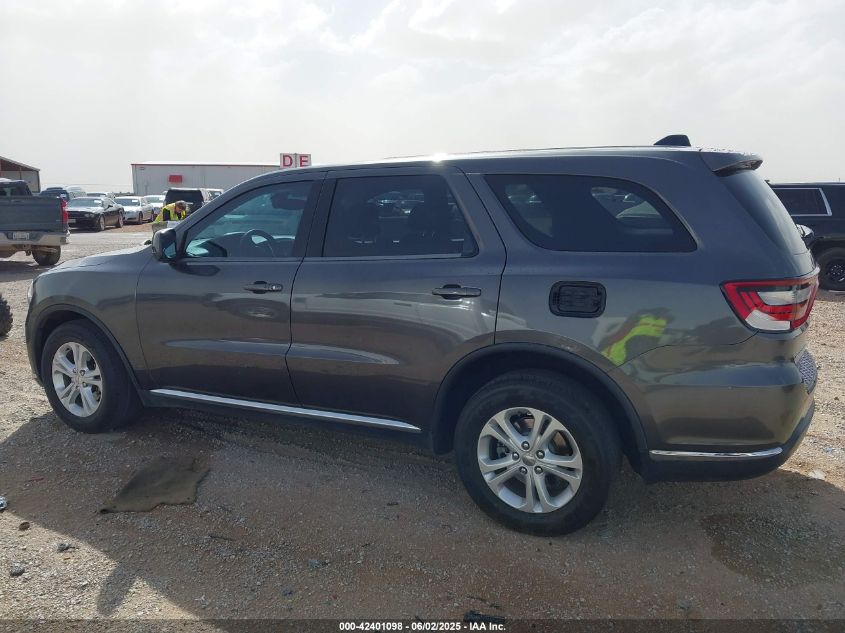 2017 Dodge Durango Sxt VIN: 1C4RDHAGAHC672353 Lot: 42401098