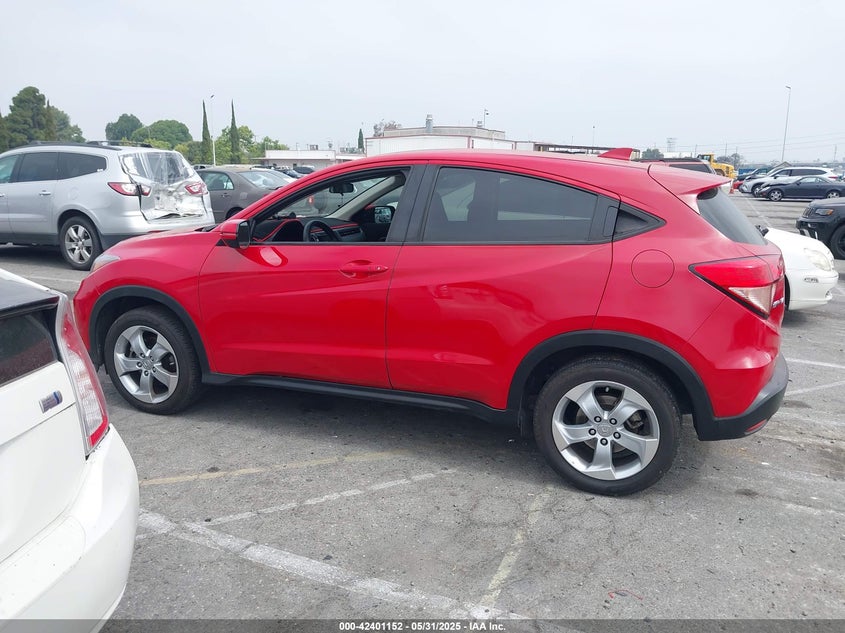 2016 HONDA HR-V VIN: 3CZRU5H59GM720309