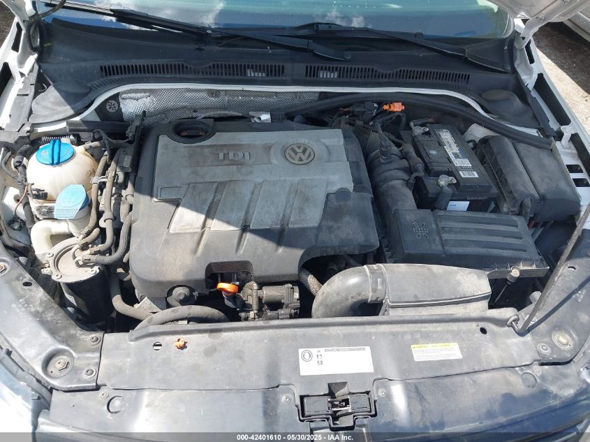 2013 Volkswagen Jetta 2.0L Tdi VIN: 3VWLL7AJ9DM300544 Lot: 42401610