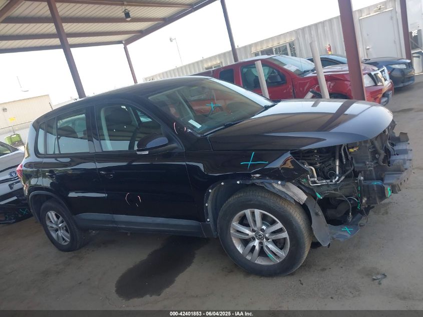 2014 Volkswagen Tiguan S VIN: WVGAV3AX9EW625726 Lot: 42401853