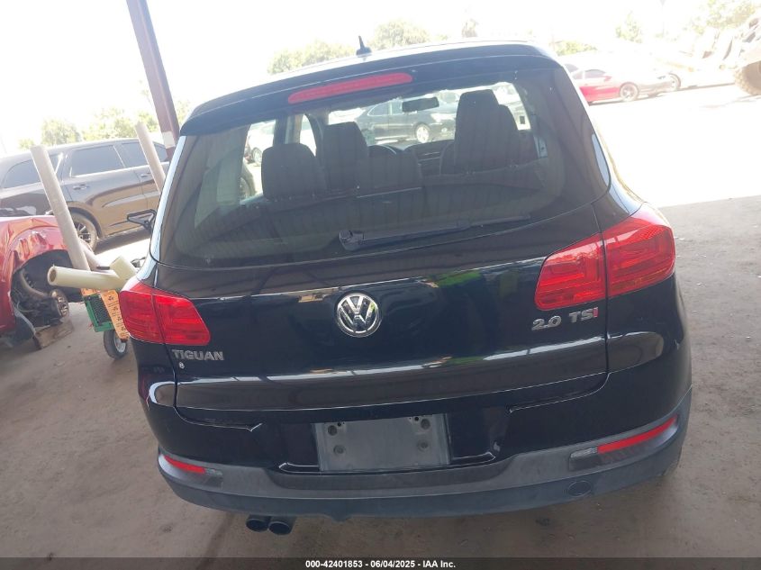 2014 Volkswagen Tiguan S VIN: WVGAV3AX9EW625726 Lot: 42401853