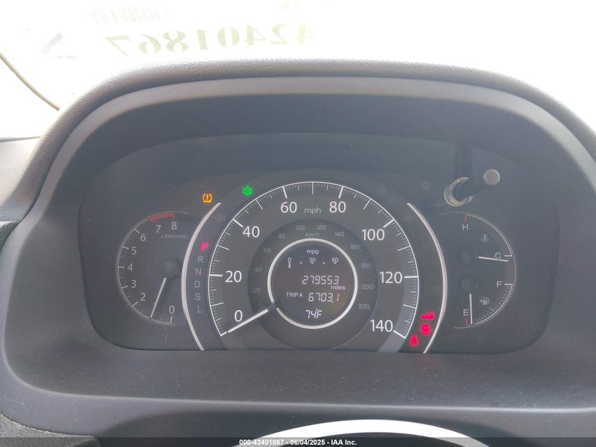 2016 HONDA CR-V EX-L - 2HKRM3H76GH501812