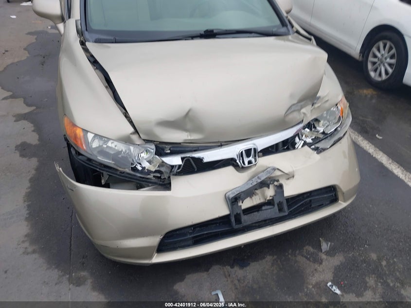 2008 Honda Civic Lx VIN: JHMFA16568S001524 Lot: 42401912