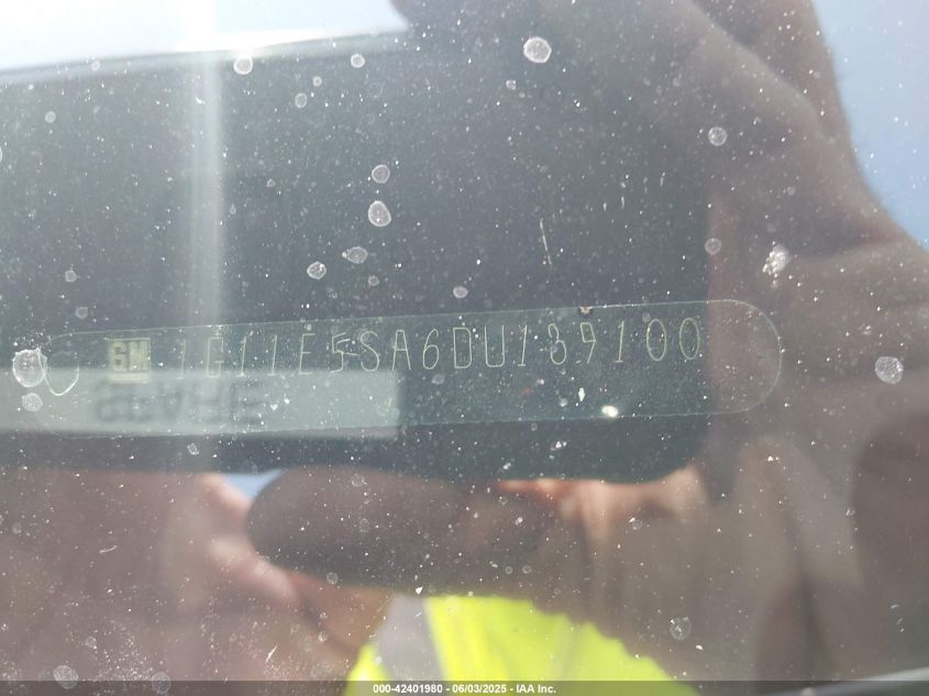 2013 Chevrolet Malibu 2Lt VIN: 1G11E5SA6DU139100 Lot: 42401980