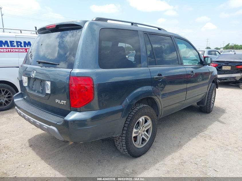 5FNYF18435B015485 2005 HONDA PILOT photo no. 4