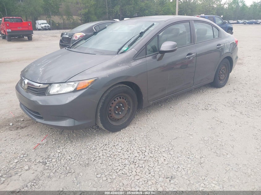 2012 HONDA CIVIC VIN: 2HGFB2F58CH590369