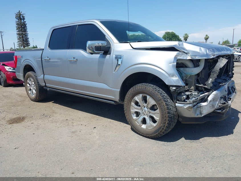 2021 FORD F-150 PLATINUM - 1FTFW1E81MFA28258