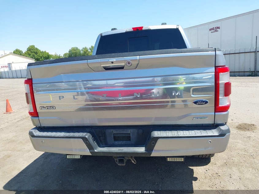 2021 FORD F-150 PLATINUM - 1FTFW1E81MFA28258