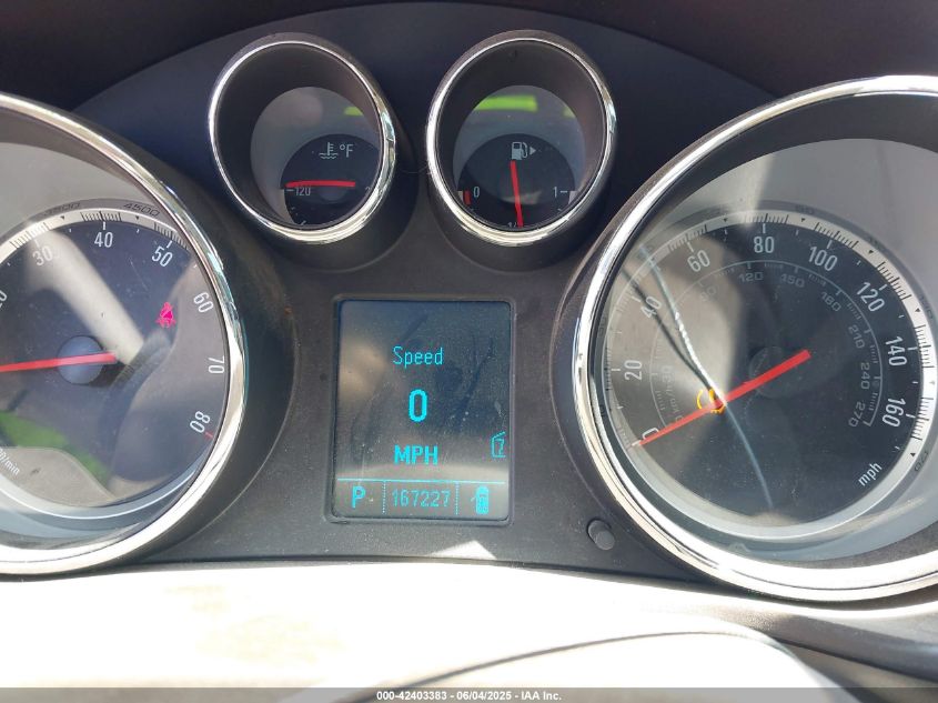 2011 Buick Regal VIN: 02G4GSEC6B9178878 Lot: 42403383