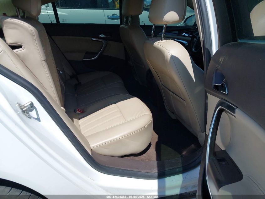 2011 Buick Regal VIN: 02G4GSEC6B9178878 Lot: 42403383