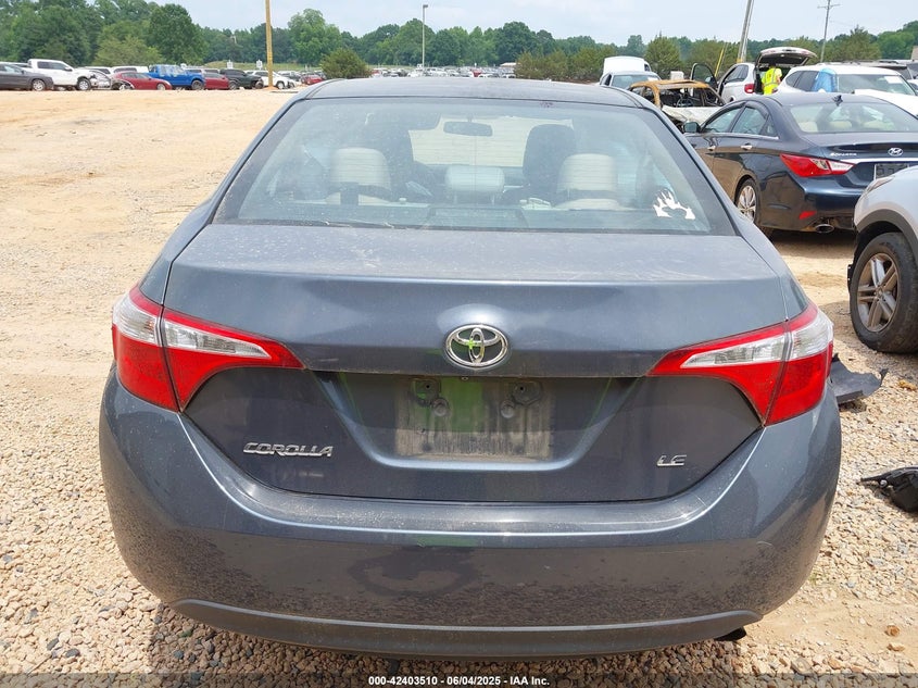2016 TOYOTA COROLLA LE - 5YFBURHE7GP554489