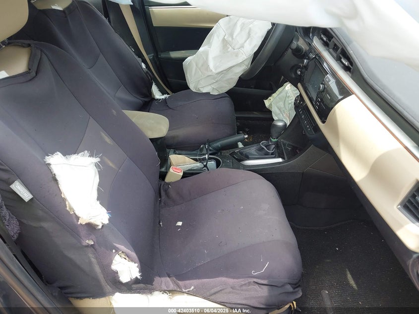 2016 TOYOTA COROLLA LE - 5YFBURHE7GP554489