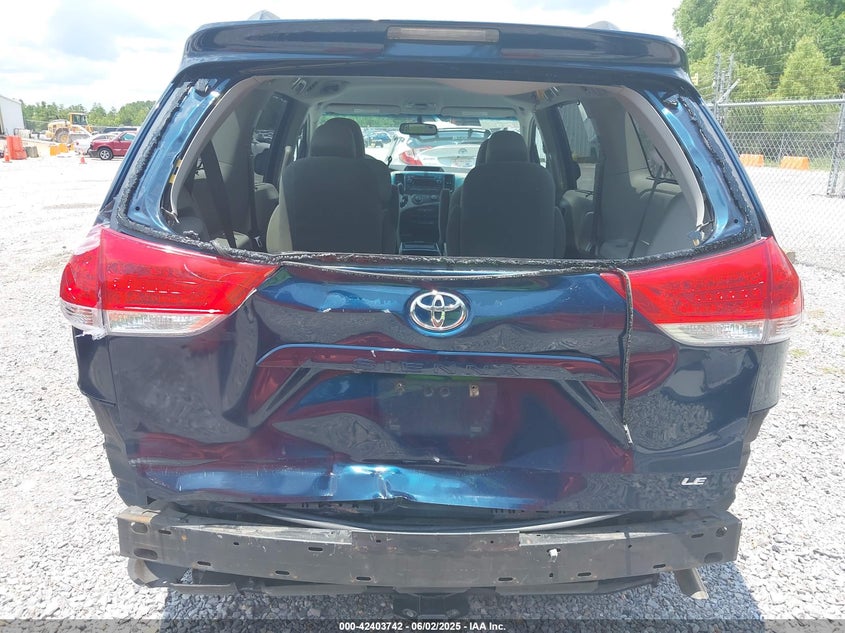 2011 Toyota Sienna Le V6 VIN: 5TDKK3DC9BS032339 Lot: 42403742