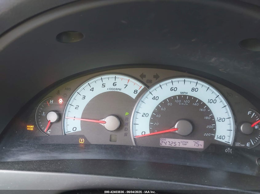 2011 TOYOTA CAMRY VIN: 4T1BF3EK2BU164764