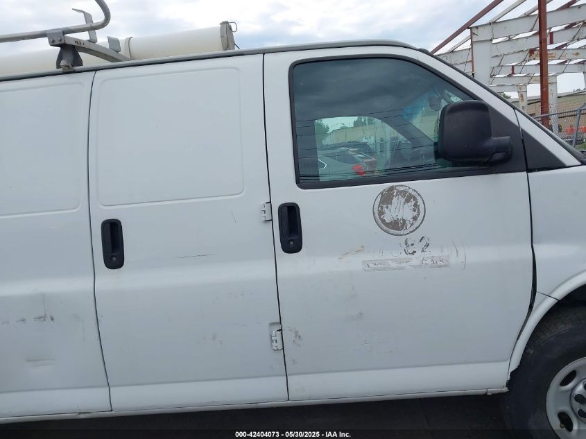 2014 Chevrolet Express 3500 Work Van VIN: 1GCZGUCB6E1208358 Lot: 42404073