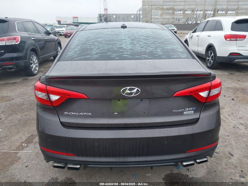 2015 Hyundai Sonata Limited 2.0T VIN: 5NPE34AB3FH146232 Lot: 42404188