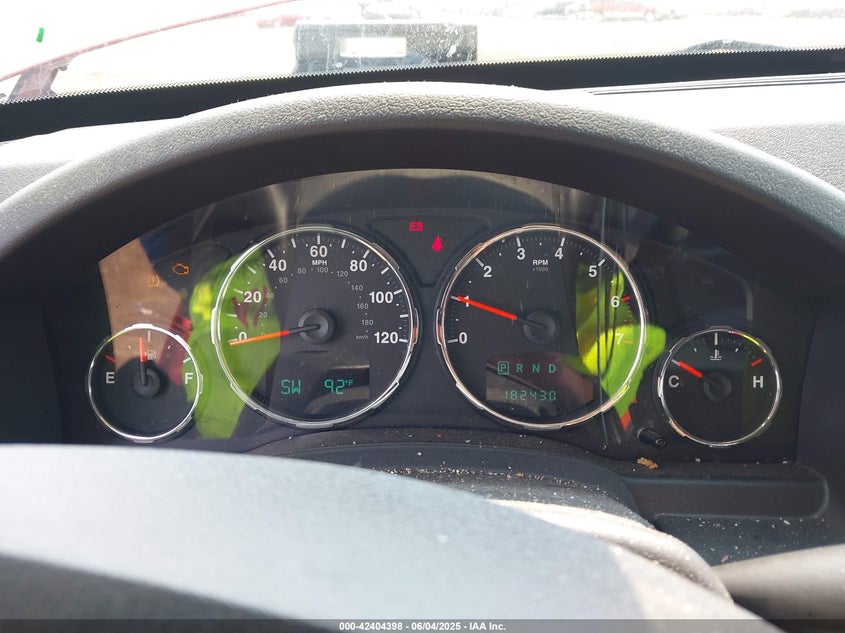 2009 JEEP LIBERTY VIN: 1J8GN28K69W553594