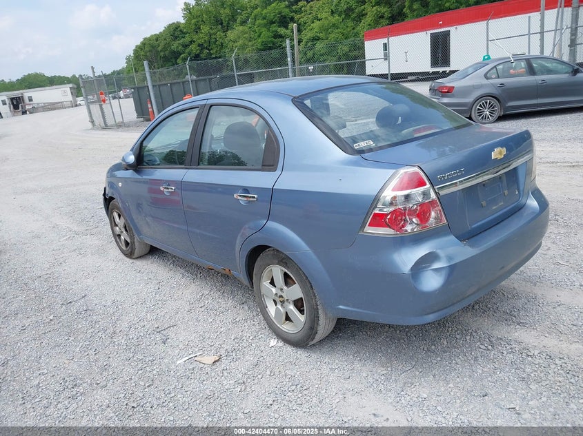 2008 CHEVROLET AVEO VIN: KL1TG56608B051166