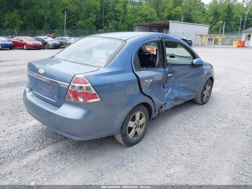2008 CHEVROLET AVEO VIN: KL1TG56608B051166