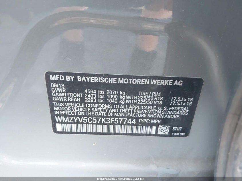 2019 MINI COUNTRYMAN COOPER - WMZYV5C57K3F57744