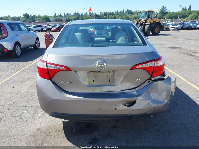 2016 TOYOTA COROLLA LE - 2T1BURHE3GC595427