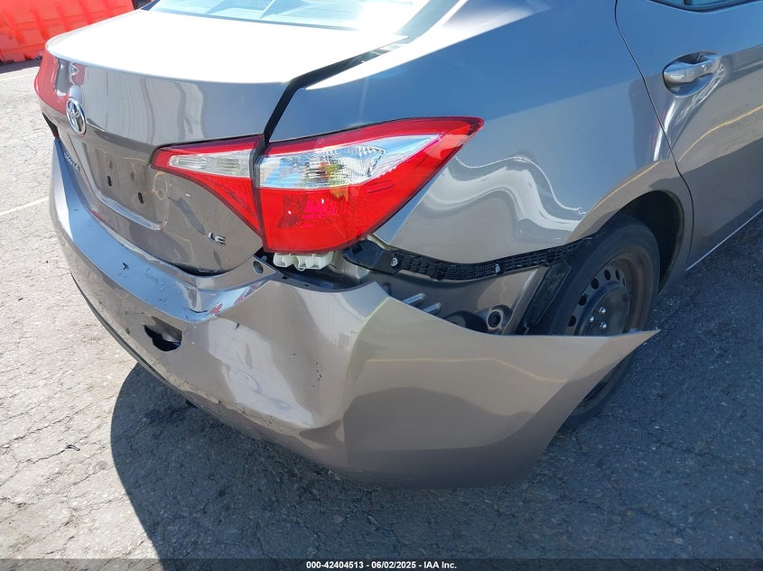 2016 TOYOTA COROLLA LE - 2T1BURHE3GC595427