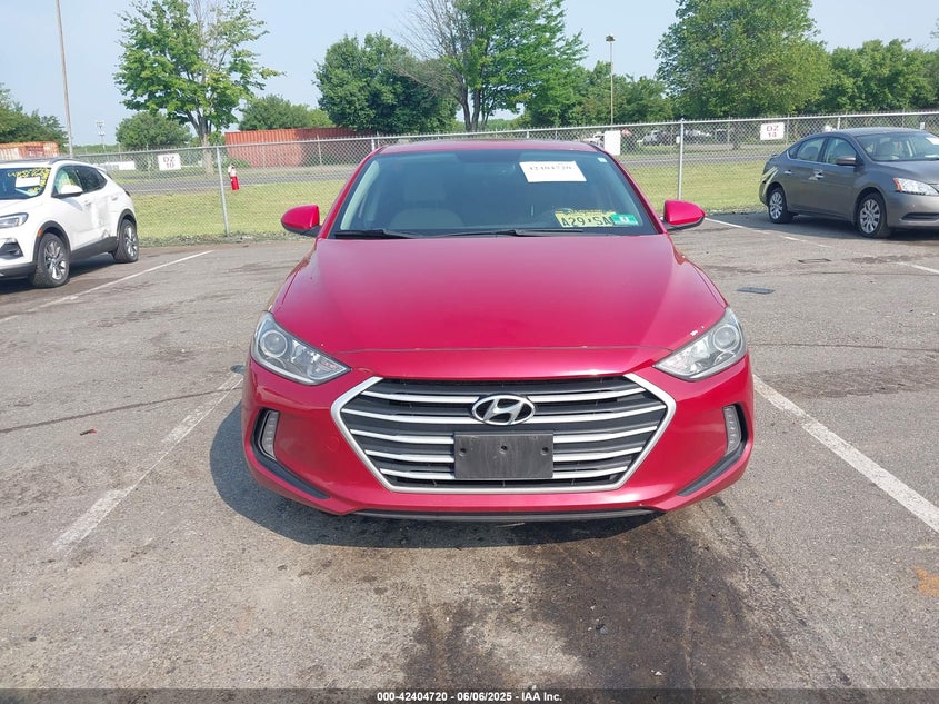 2018 HYUNDAI ELANTRA VIN: KMHD84LF2JU466391
