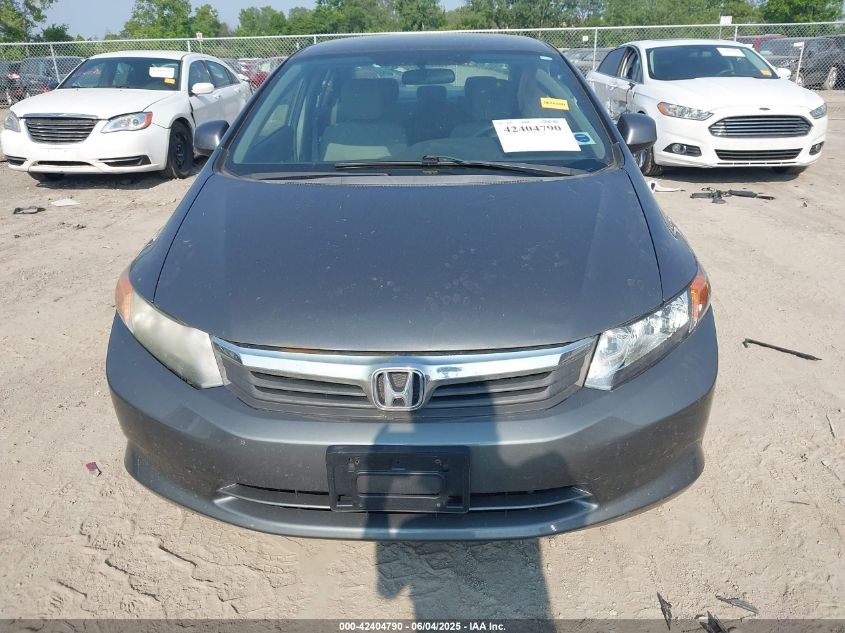 2012 Honda Civic Hf VIN: 2HGFB2F68CH547188 Lot: 42404790
