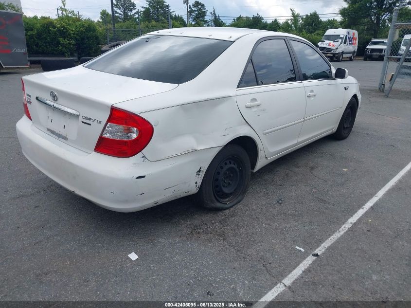 2003 Toyota Camry Le VIN: 4T1BE32K53U132125 Lot: 42906572