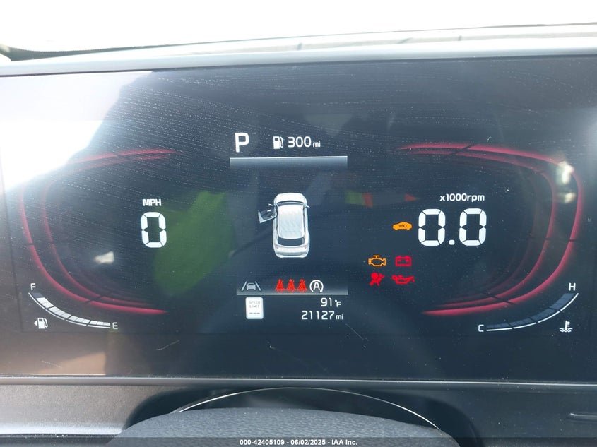 VIN 5XYK33DFXSG255848 2025 KIA SPORTAGE EX