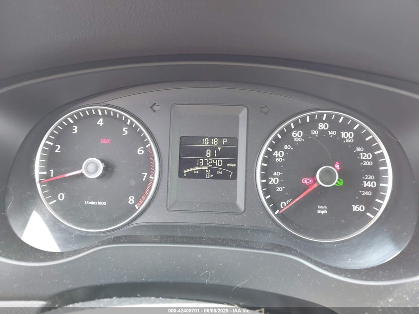 2012 VOLKSWAGEN JETTA VIN: 3VWDP7AJ6CM127542