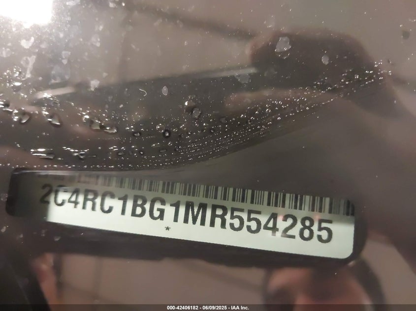 2021 CHRYSLER PACIFICA TOURING L - 2C4RC1BG1MR554285