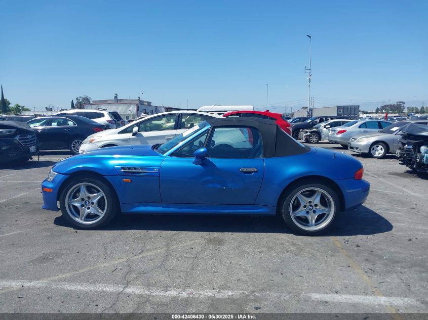 1998 BMW M VIN: WBSCK9331WLC87563 Lot: 42406430