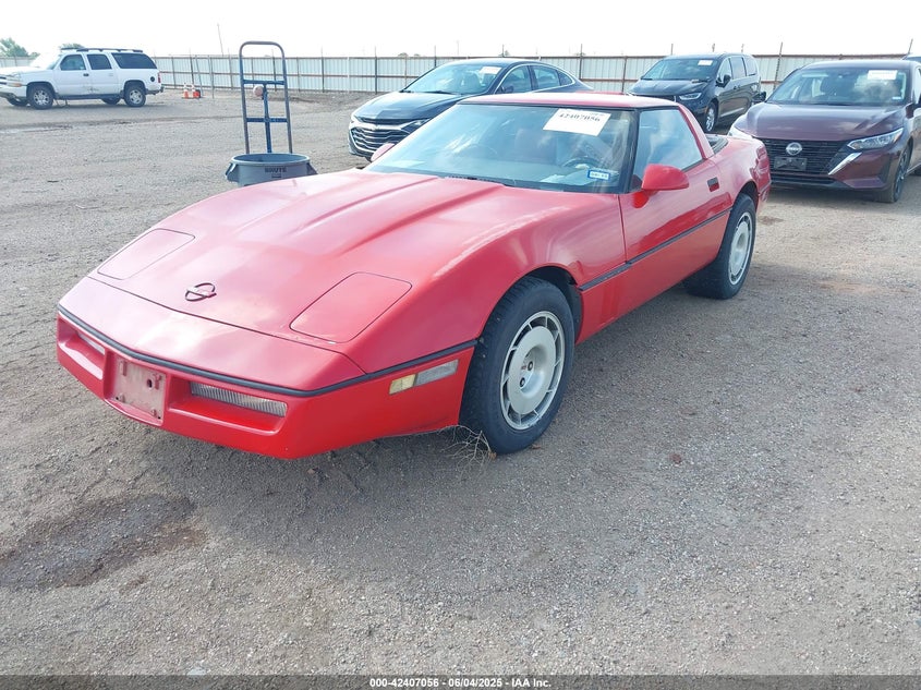 1G1YY2181K5109397 1989 CHEVROLET CORVETTE photo no. 2