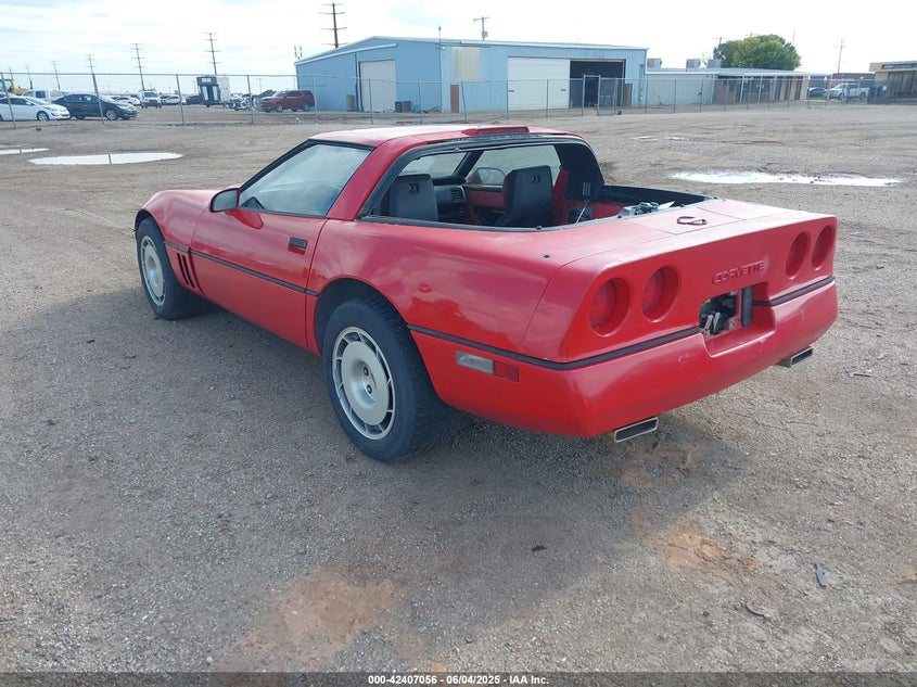 1G1YY2181K5109397 1989 CHEVROLET CORVETTE photo no. 3