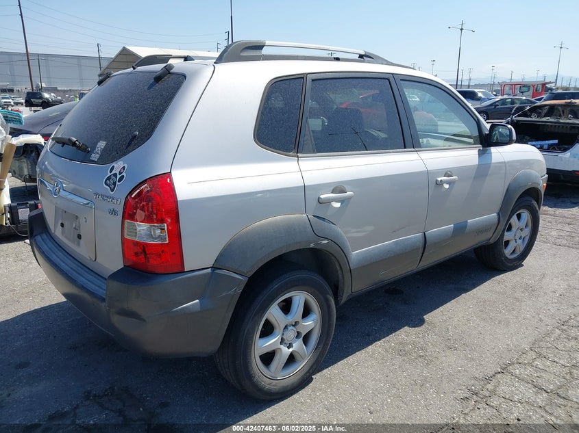 KM8JN12D75U157757 2005 HYUNDAI TUCSON photo no. 4