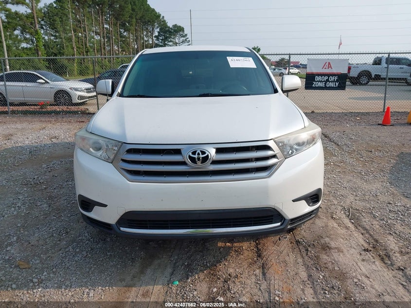 2012 TOYOTA HIGHLANDER VIN: 5TDZA3EH1CS025124