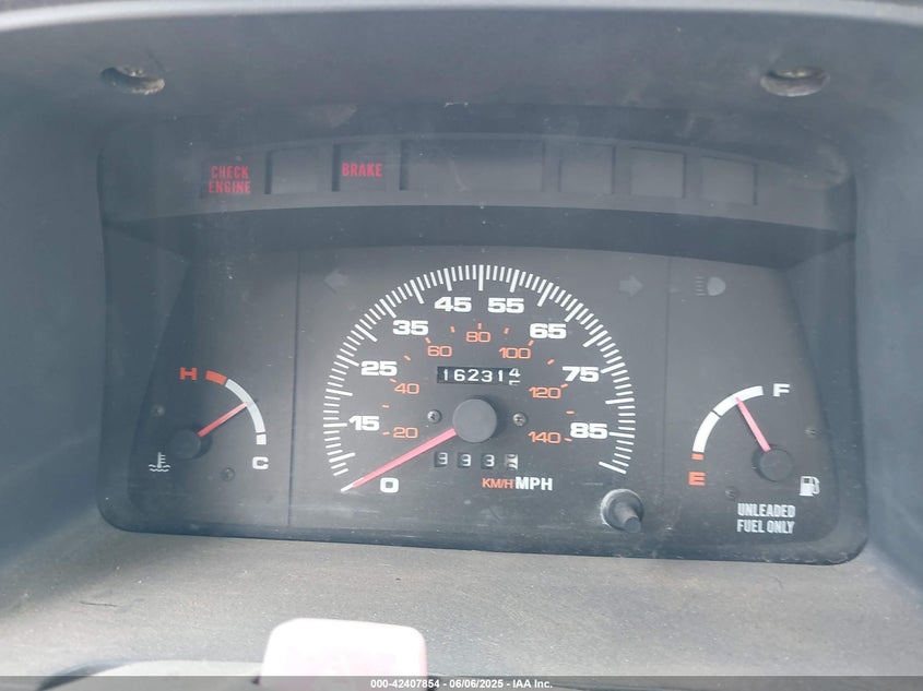 1995 Geo Tracker VIN: 2CNBE18U9S6924854 Lot: 42407854