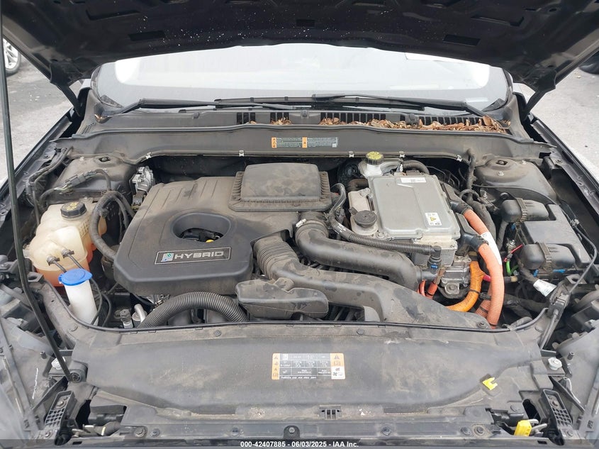 2019 FORD FUSION HYBRID VIN: 3FA6P0LU4KR187403