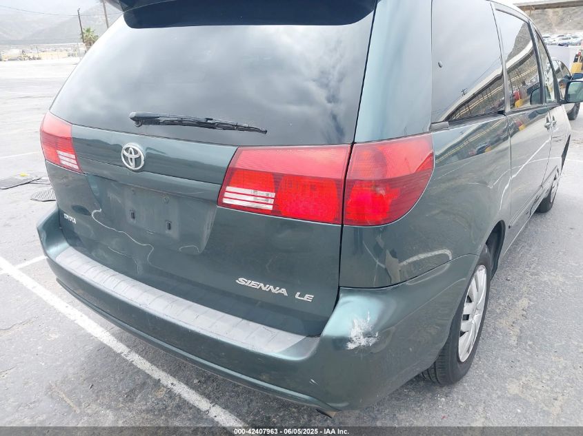 2005 Toyota Sienna Le VIN: 5TDZA23C55S294361 Lot: 42407963