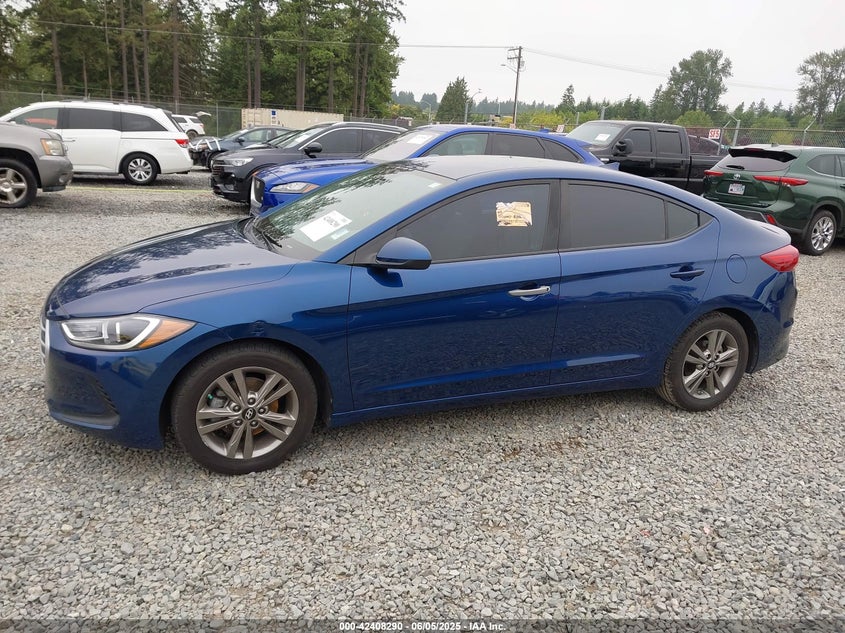 2018 HYUNDAI ELANTRA SEL - 5NPD84LF6JH357091