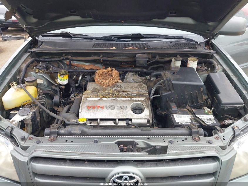 2005 Toyota Highlander V6 VIN: JTEGP21A750072541 Lot: 42408640