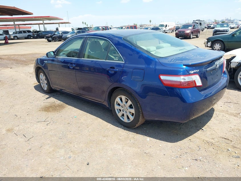2008 TOYOTA CAMRY HYBRID VIN: JTNBB46K183047742