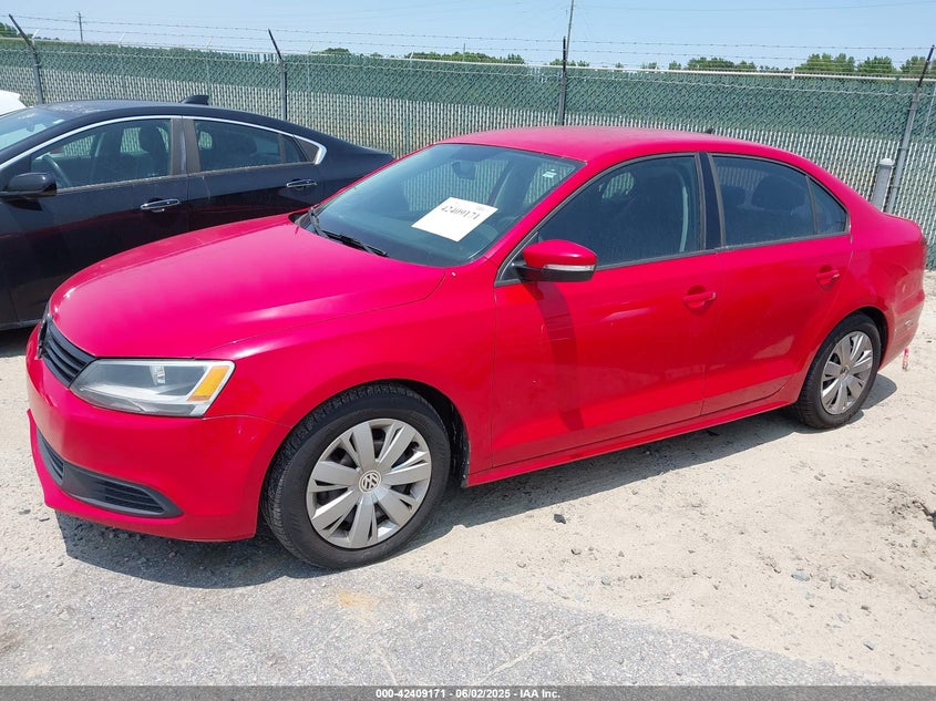 2014 VOLKSWAGEN JETTA 1.8T SE - 3VWD17AJ2EM227724
