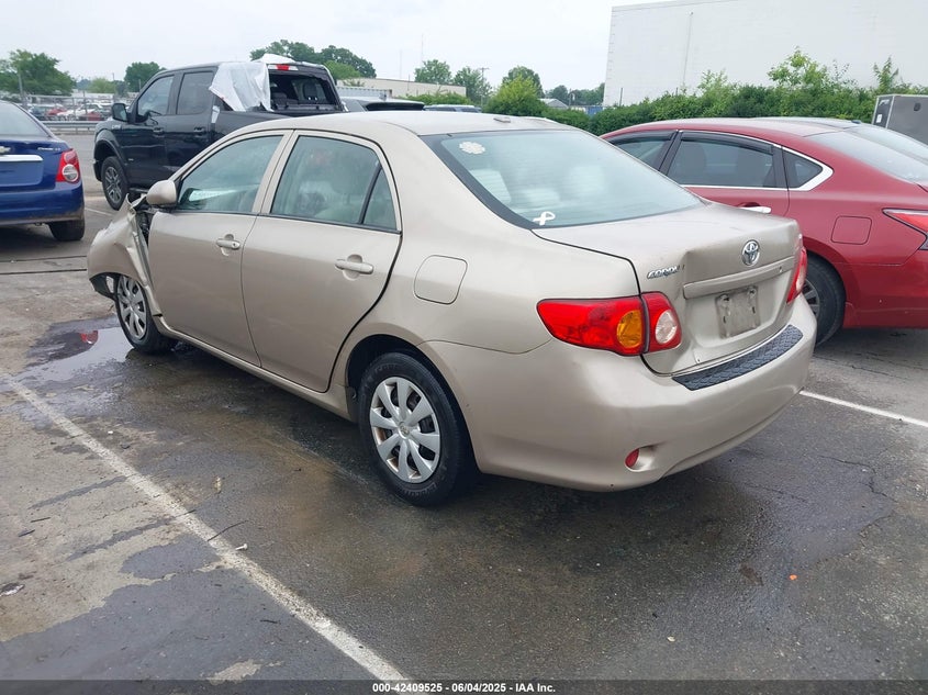 2009 TOYOTA COROLLA VIN: 2T1BU40E99C058370