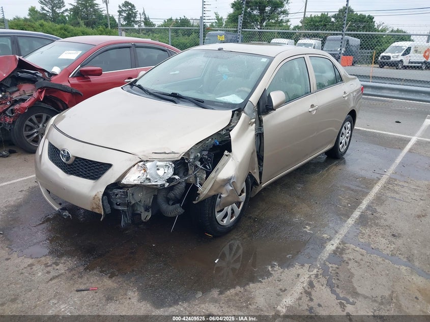 2009 TOYOTA COROLLA VIN: 2T1BU40E99C058370