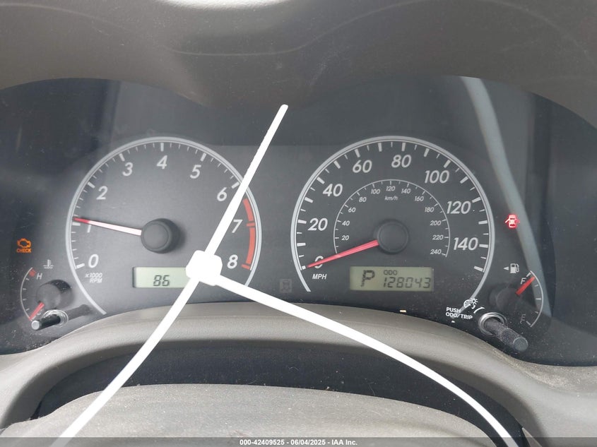 2009 TOYOTA COROLLA VIN: 2T1BU40E99C058370