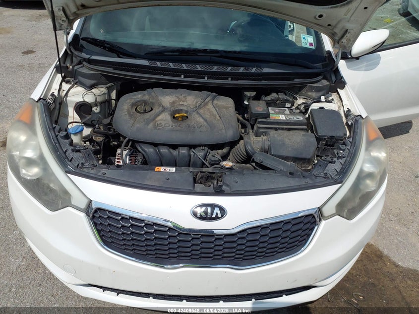 2016 KIA FORTE VIN: KNAFX4A64G5542177