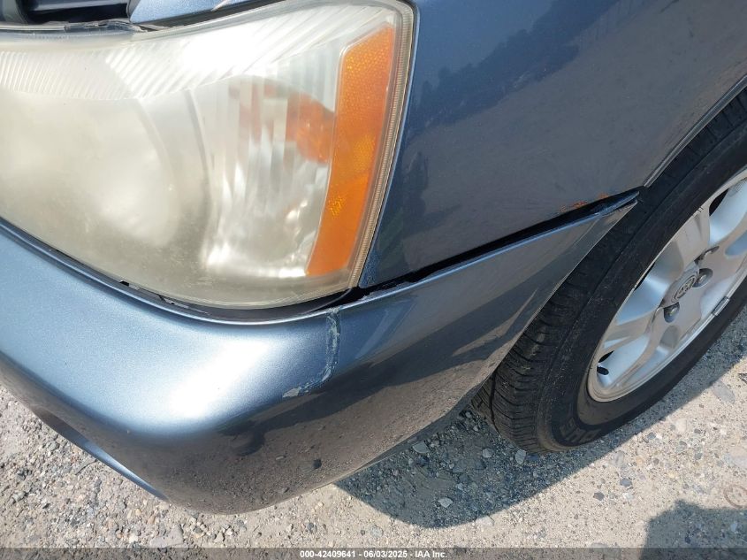 2003 Toyota Highlander Limited V6 VIN: JTEHF21A230143620 Lot: 42409641