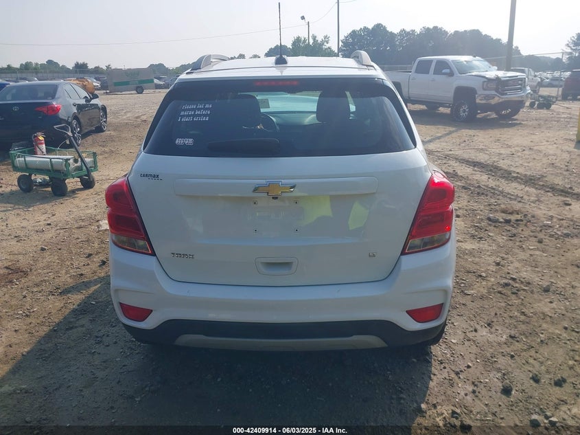 2017 CHEVROLET TRAX LT - 3GNCJLSB4HL206177